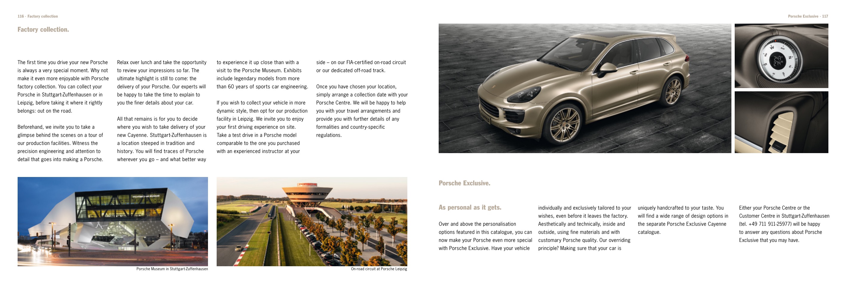 2015 Porsche Cayenne Brochure Page 5